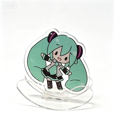 Acrylic Cosplay Prop - Hatsune Miku acryl schudfiguur decoratie, schattige