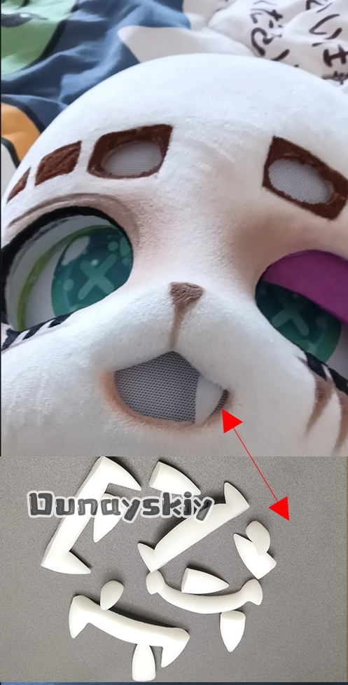 Cosplay Prop 3D Print Settings - Harige 3D Afdrukken Kemono Fursuit Nep