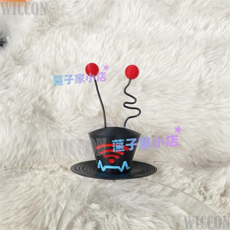 Vox Zwarte Hoed Anime Hassbin  - Cosplay Prop 3D Print Settings recensie en prijs
