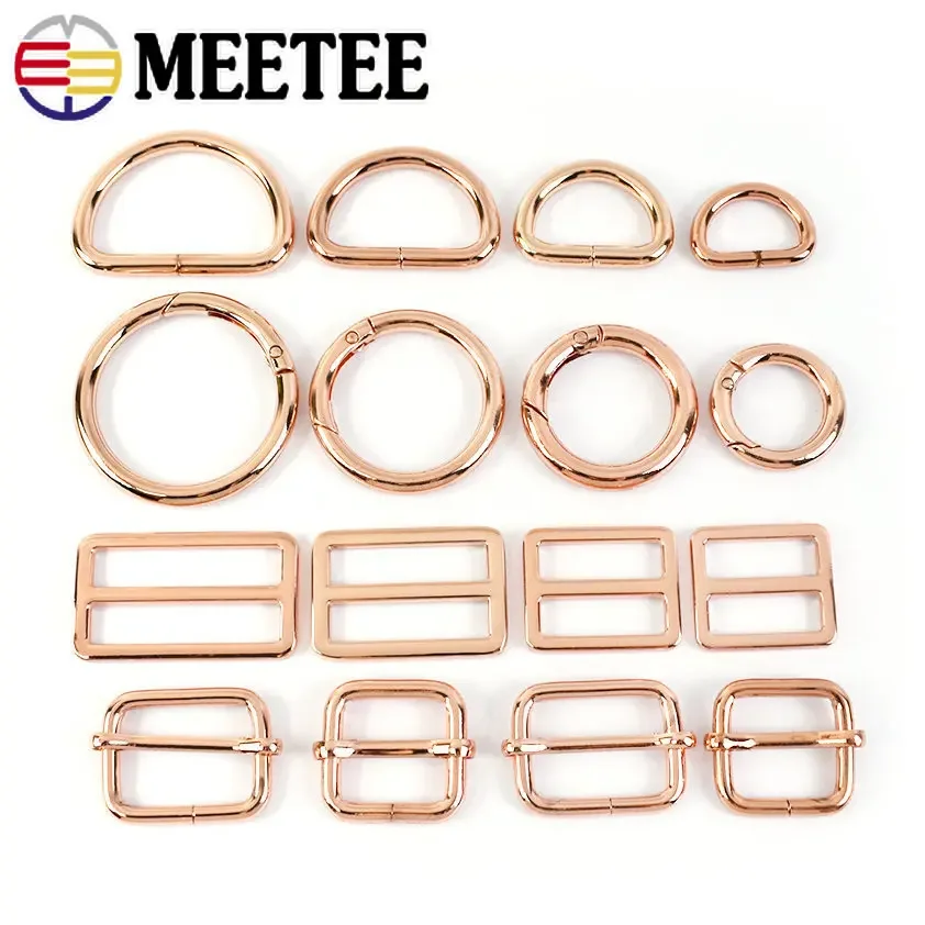 5/10 Stuks RoseGold Metalen Ta - D Ring Strap recensie en prijs