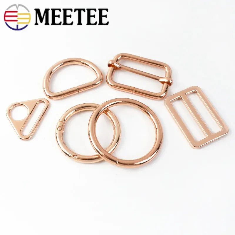 5/10 Stuks RoseGold Metalen Ta - D Ring Strap recensie en prijs